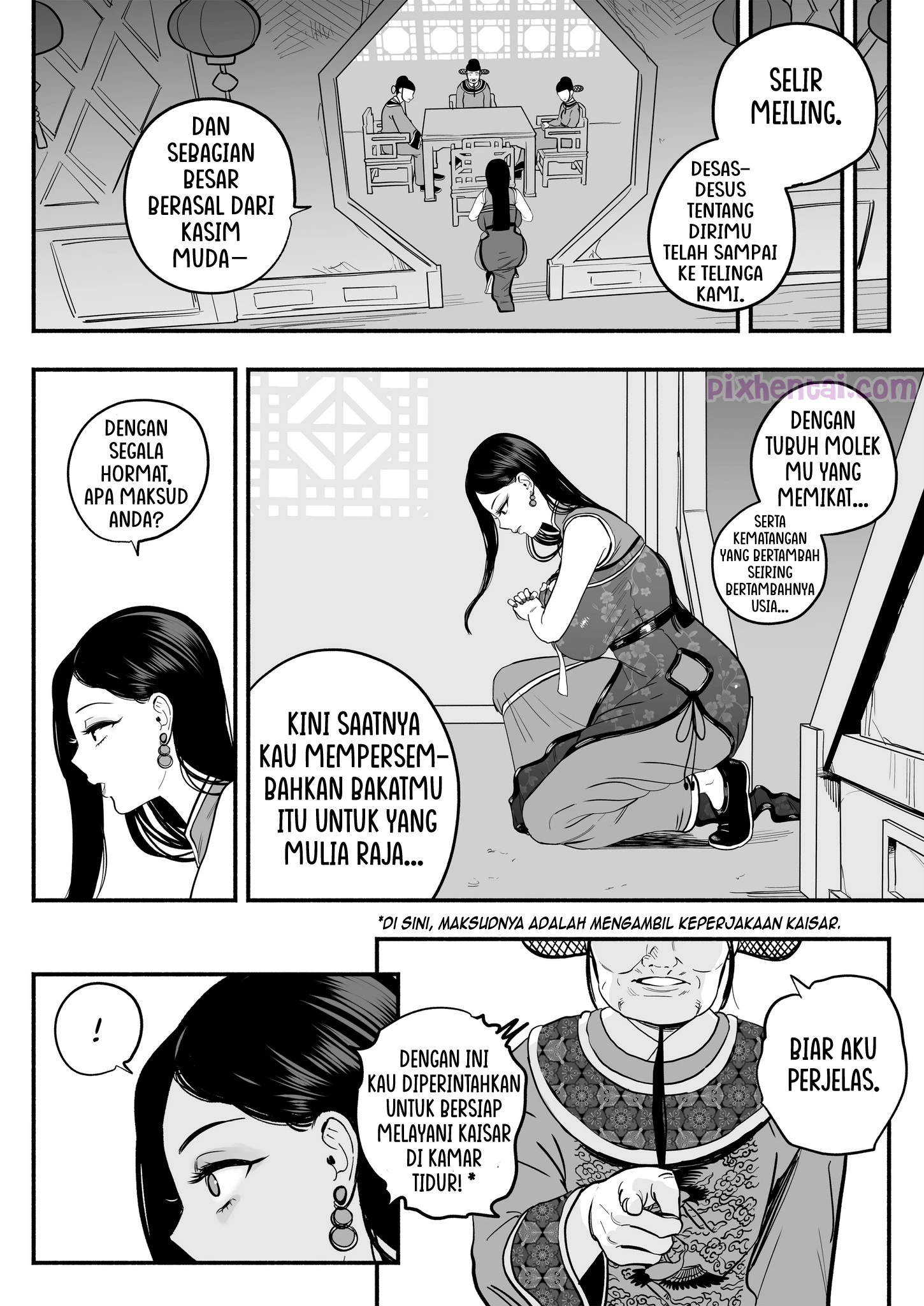 Komik hentai xxx manga sex bokep Koutei no Shinanyaku Kuuru na Kyuujo no Fudeoroshi Kozukuri Shidou 13